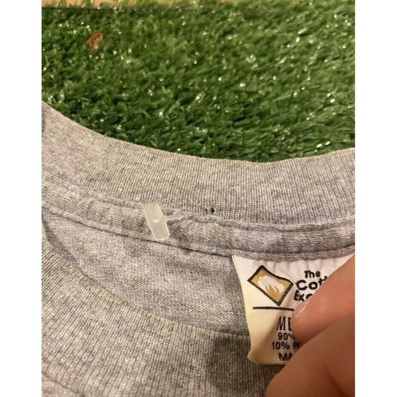 Youngstown State Penguins shirt mens small gray vintage Y2k football YSU 90s - Picture 7 of 11